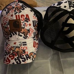 Carhartt western USA cowboy print